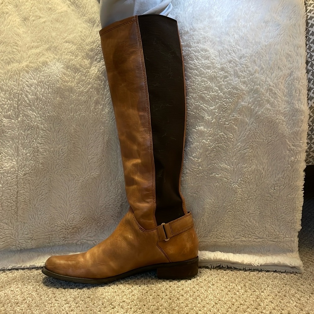 Stuart Weitzman- Mount saddle old west calf boot- 9.5